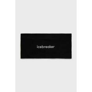 Traka za glavu Icebreaker Oasis boja: crna