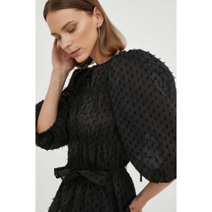 Bluza 2NDDAY za žene, boja: crna, glatka