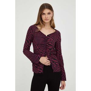 Bluza Pinko za žene, boja: ružičasta, s uzorkom