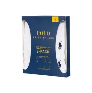 Pidžama Polo Ralph Lauren 2-pack boja: bijela, bez uzorka