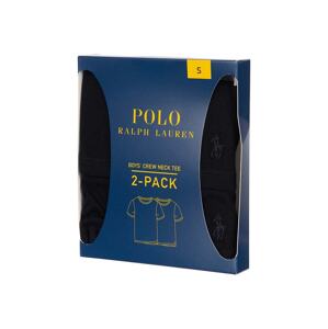 Pidžama Polo Ralph Lauren 2-pack boja: crna, bez uzorka
