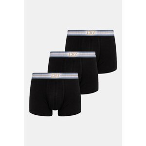 Pamučne bokserice CR7 Cristiano Ronaldo 3-pack boja: crna