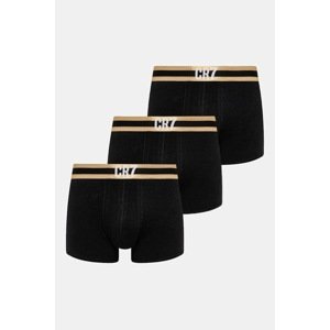 Pamučne bokserice CR7 Cristiano Ronaldo 3-pack boja: crna