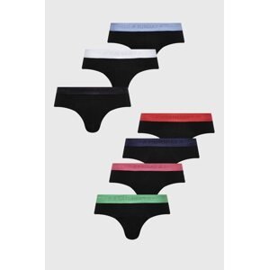 Slip gaćice Karl Lagerfeld 7-pack za muškarce, boja: crna