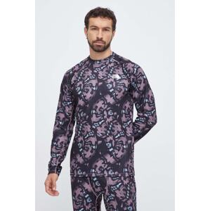 Funkcionalna majica dugih rukava The North Face Dragline boja: crna