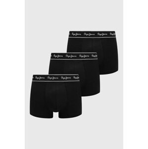 Bokserice Pepe Jeans 3-pack TK 3P za muškarce, boja: crna, PMU10975.999