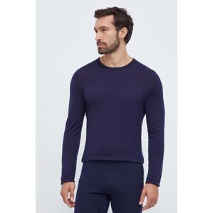 Funkcionalna majica dugih rukava Icebreaker Merino 260 Tech boja: tamno plava