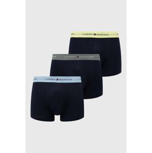 Bokserice Tommy Hilfiger 3-pack za muškarce, boja: zelena, UM0UM02763