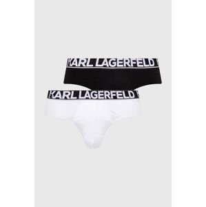 Slip gaćice Karl Lagerfeld 3-pack za muškarce, boja: crna