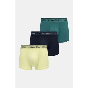Bokserice Calvin Klein Underwear 3-pack za muškarce, boja: zelena, 000NB2569A