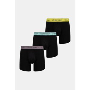 Bokserice Calvin Klein Underwear 3-pack boja: crna