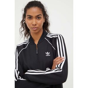 Dukserica adidas Originals Adicolor Classics SST za žene, boja: crna, s aplikacijom, IK4034