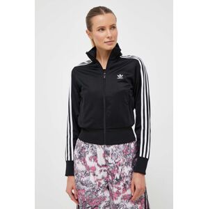 Dukserica adidas Originals Adicolor Classics Firebird za žene, boja: crna, s aplikacijom, IL8764