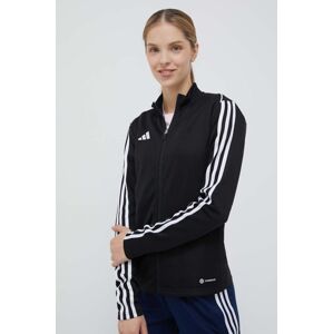 Dukserica za trening adidas Performance Tiro 23 League boja: crna, s aplikacijom