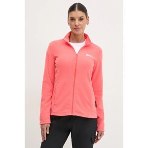 Sportska dukserica Jack Wolfskin Taunus boja: tirkizna, bez uzorka, 1711391