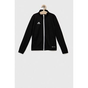 Dječja dukserica adidas Performance ENT22 TK JKTY boja: crna, glatka