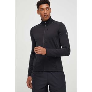 Dukserica EA7 Emporio Armani za muškarce, boja: crna, s tiskom