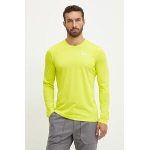 Sportska majica dugih rukava Jack Wolfskin Sky Thermal boja: narančasta, melanž, 1808682