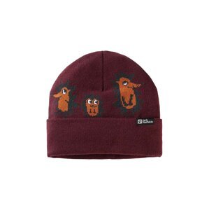 Dječja kapa Jack Wolfskin boja: bordo