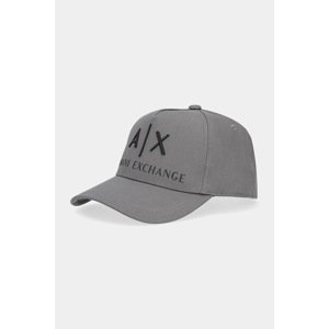 Kapa sa šiltom Armani Exchange boja: bež, s aplikacijom, 954039 CC513