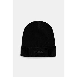 Kapa s dodatkom vune Boss Green BOSS GREEN boja: crna