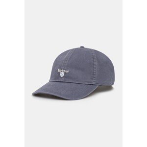 Pamučna kapa sa šiltom Barbour Sports Caps s aplikacijom, MHA0274