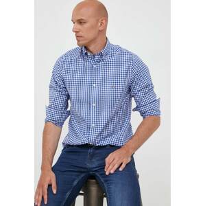 Pamučna košulja Gant za muškarce, regular, o button-down ovratnikom