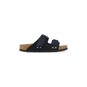 Natikače od brušene kože Birkenstock Uji za žene, boja: crna, 1024832