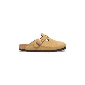 Natikače od brušene kože Birkenstock Boston za žene, boja: bež, 1026164