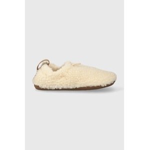 Dječje papuče UGG K PLUSHY SLIPPER boja: bež