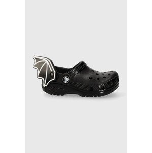 Dječje natikače Crocs 209232 CROCS CLASSIC I AM BAT CLOG T boja: crna