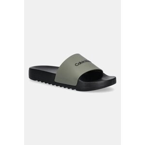 Natikače Calvin Klein CHUNCKY POOL SLIDE R boja: crna, HM0HM01063