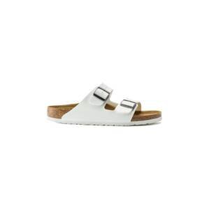 Natikače Birkenstock Arizona za muškarce, boja: bijela, 552681