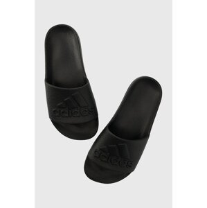 Natikače adidas ADILETTE AQUA boja: crna, IF7371