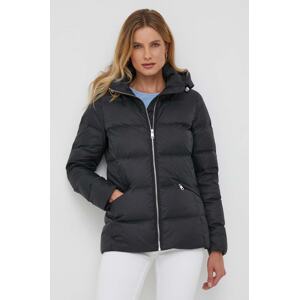Pernata jakna Tommy Hilfiger za žene, boja: crna, za zimu