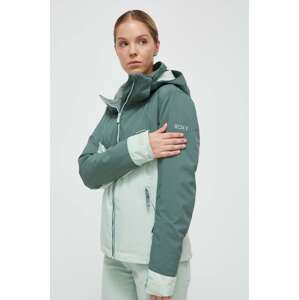 Jakna Roxy Free Jet Block boja: zelena