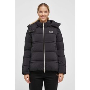 Jakna EA7 Emporio Armani za žene, boja: crna, za zimu