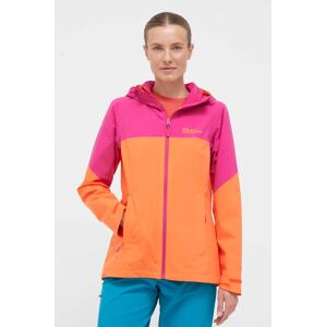 Outdoor jakna Jack Wolfskin Weiltal 2L boja: narančasta