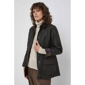 Pamučna jakna Barbour Classic Beadnell Wax Jacket boja: smeđa, za prijelazno razdoblje