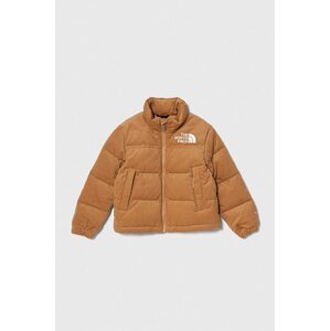 Dječja pernata jakna The North Face 1996 RETRO NUPTSE JACKET boja: smeđa