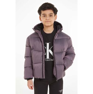 Dječja jakna Calvin Klein Jeans boja: siva