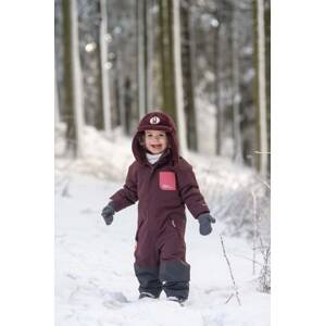 Dječji kombinezon Jack Wolfskin GLEEL 2L INS boja: bordo