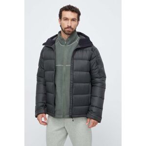 Pernata jakna Peak Performance za muškarce, boja: zelena, za zimu