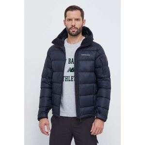 Pernata jakna Peak Performance za muškarce, boja: crna, za zimu