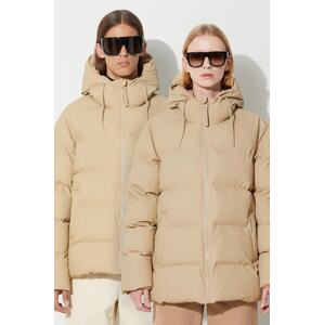Jakna Rains 15120 Jackets boja: bež, za zimu