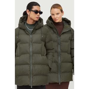 Jakna Rains 15190 Jackets boja: zelena, za zimu