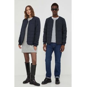 Jakna Rains 18170 Jackets boja: tamno plava, za prijelazno razdoblje