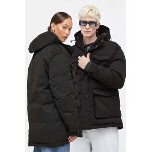 Jakna Guess Originals boja: crna, za zimu
