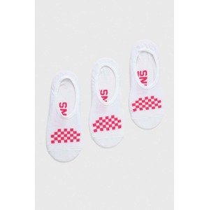Čarape Vans 3-pack za žene, boja: bijela