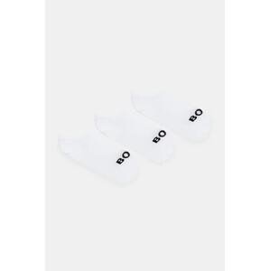 Čarape BOSS 3-pack boja: bijela, 50502073
